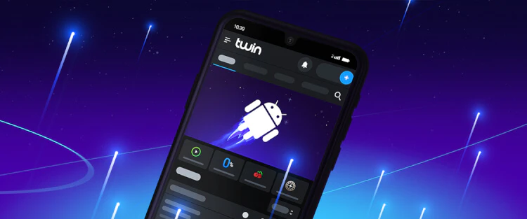 Twin Casino Android app banner